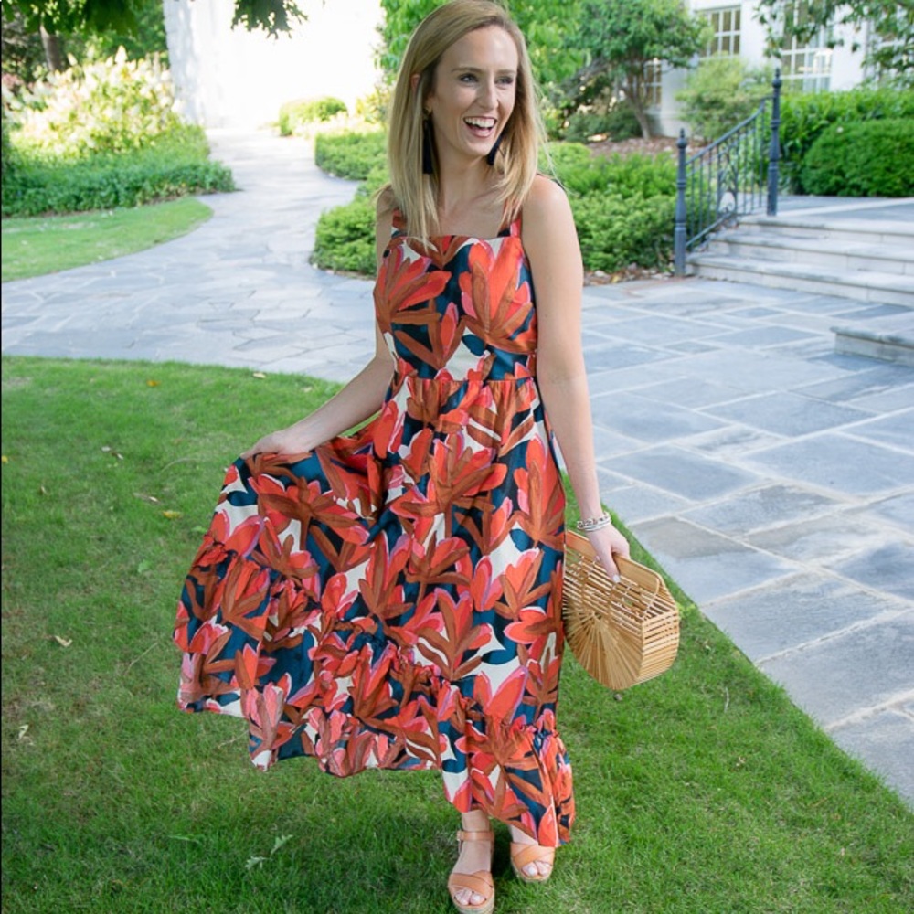 Who What Wear Floral Maxi Dress